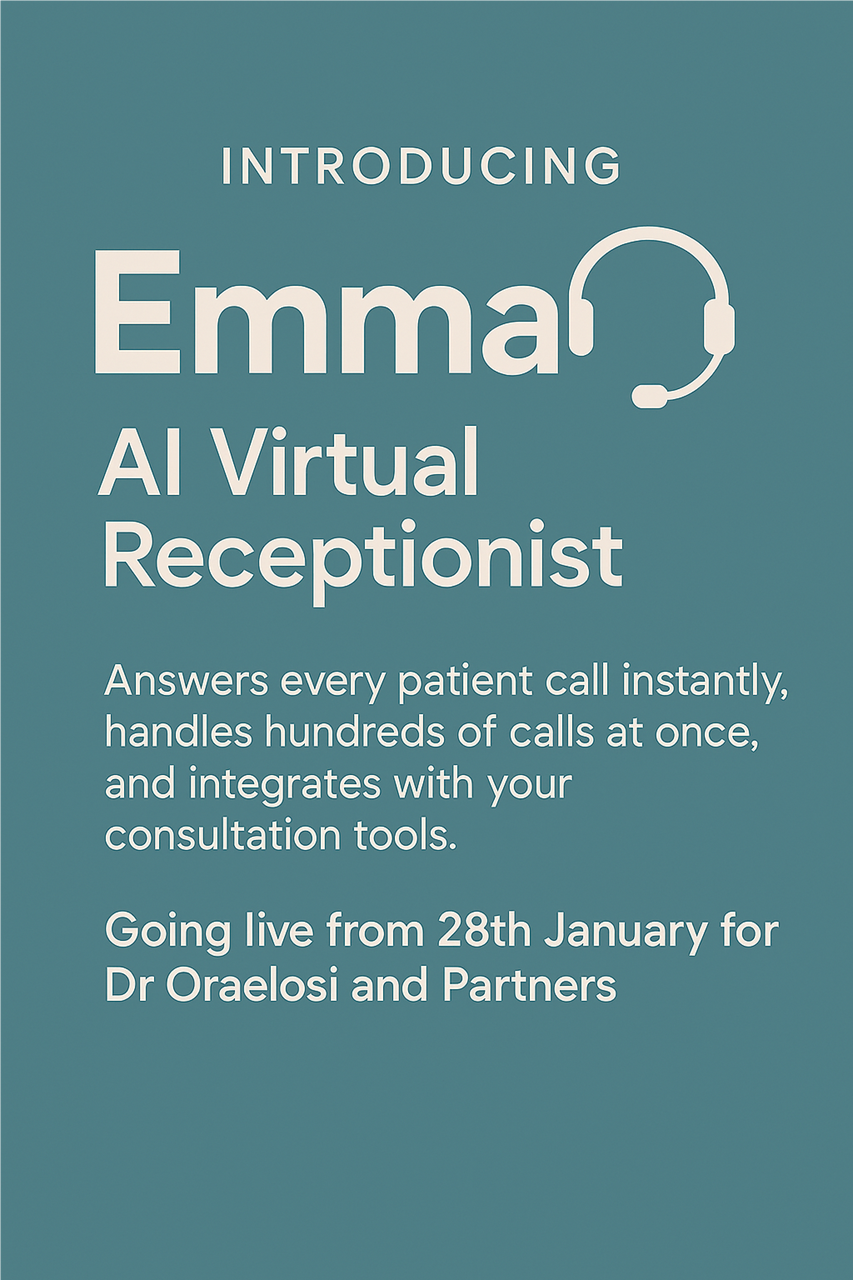 "Emma" – Our Virtual Receptionist