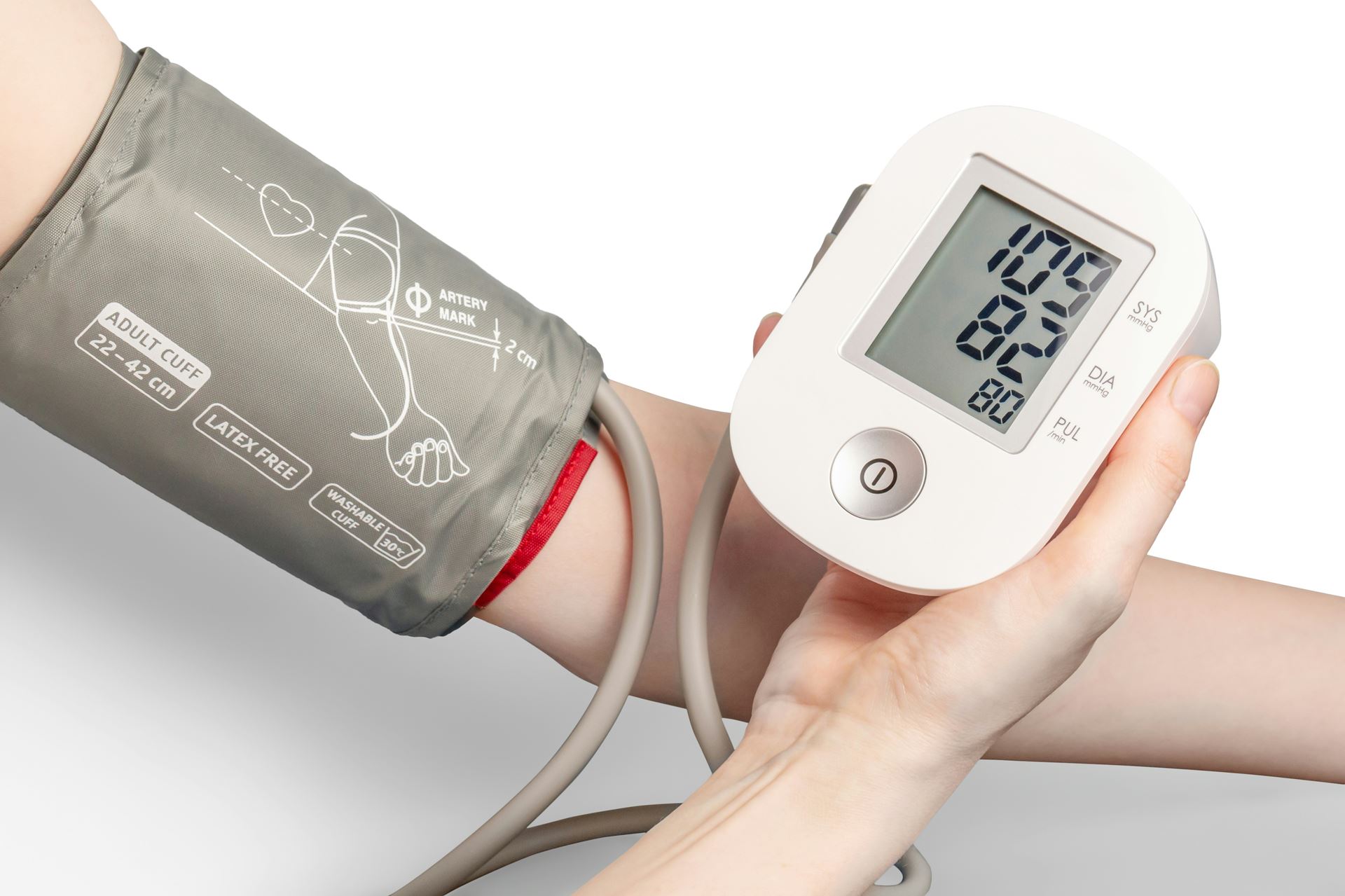 Blood pressure test A blood pressure test checks if your blood pressure is healthy, or if it's high or low.  Blood pressure i